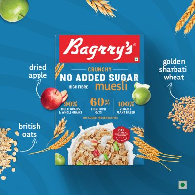 Bagrrys: Whole Grain Crunchy Muesli - 500gm