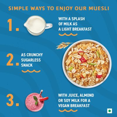 Bagrrys: Whole Grain Crunchy Muesli - 1kg