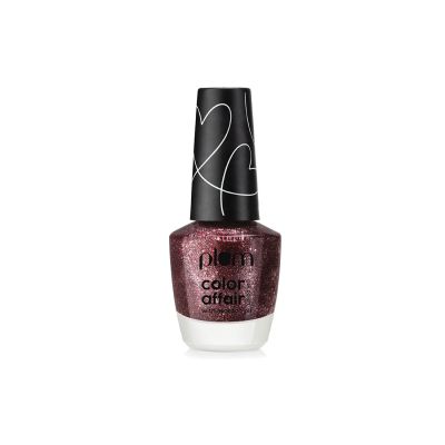 Plum: Color Affair Nail Polish All That Glitters Collection 3D Finish With Pearls & Glitters Cherry Mars - 169 - 11ml