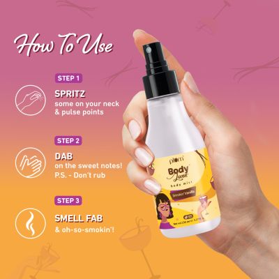 Plum: BodyLovin Smokin Vanilla Body Mist - 150ml