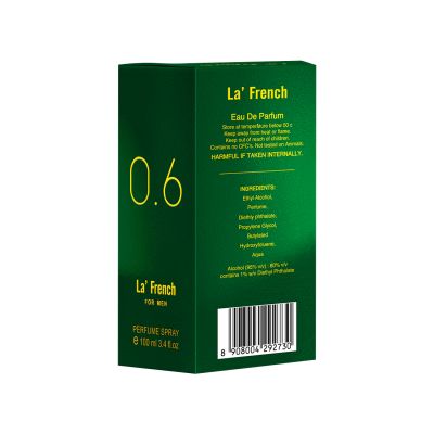 La' French: 0.6 Eau De Perfum - 100ml