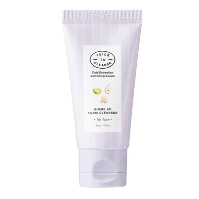 Juice to Cleanse: Biome Ac Foam Cleanser - 30gm Juice to Cleanse: Biome Ac Foam Cleanser - 30gm
