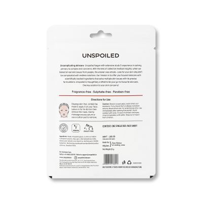 UNSPOILED: 0.5% Hyaluronic & 0.5% Lactic Sheet Mask & 0.5% Azelaic & 0.5% Salicylic Sheet Mask Combo