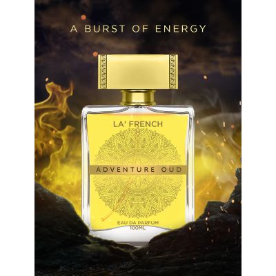 La' French: Adventure Oud Eau De Perfum for Men and Women - 100ml