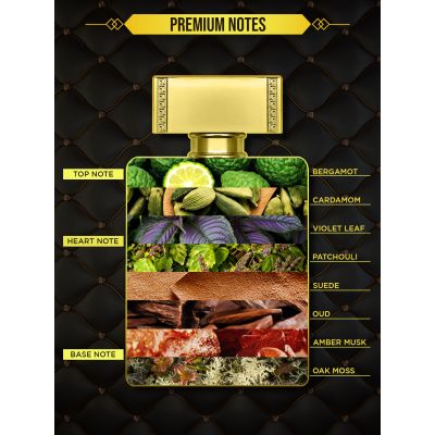 La' French: Adventure Oud Eau De Perfum for Men and Women - 100ml