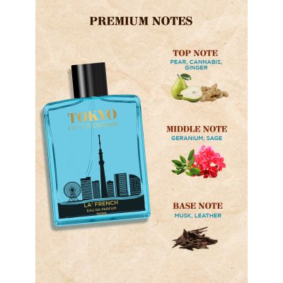 La' French: Tokyo City of Dream Eau De Perfum - 100ml