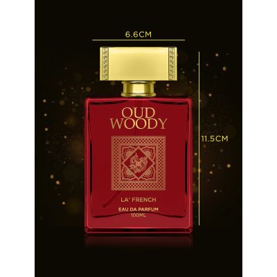 La' French: Oud Woody Eau De Perfume for Men and Women - 100ml