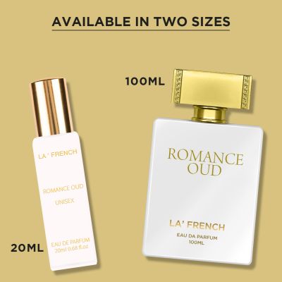 La' French: Luxury oudh Perfume Gift Set - Adventure Oud, Romance Oud, Al Hisan & Oud Woody for men & women - Pack of 4 - 20 ml Each