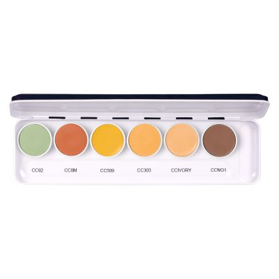 C2P Pro: Ultra HD Cover & Conceal 6 In 1 Supraemeshield Color Corrector Palette - 21gm