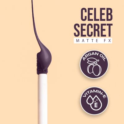 C2P Pro: Celeb Secret Matte FX Liquid Lipstick - Zoe 10 - 2ml