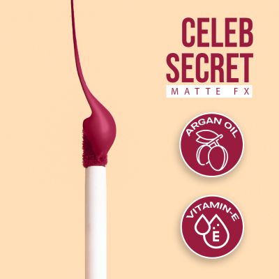 C2P Pro: Celeb Secret Matte FX Liquid Lipstick - Rani 11 - 2ml