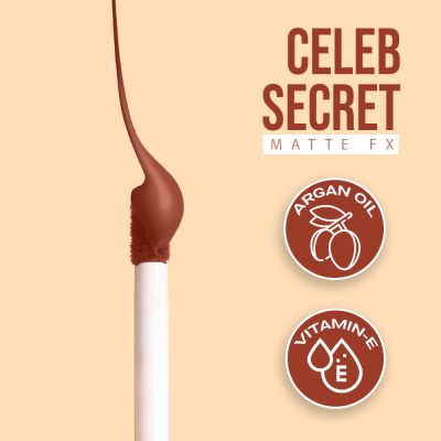 C2P Pro: Celeb Secret Matte FX Liquid Lipstick - Huma 32 - 2ml