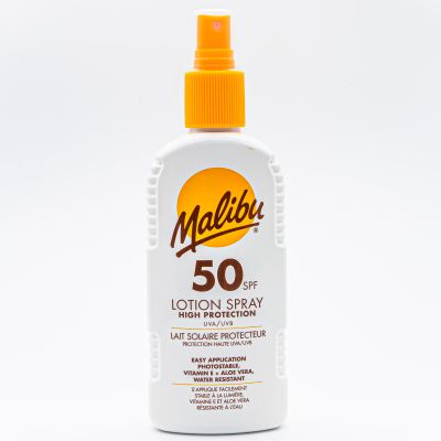 Malibu: All Day Body Lotion Spray SPF 50 - 200ml