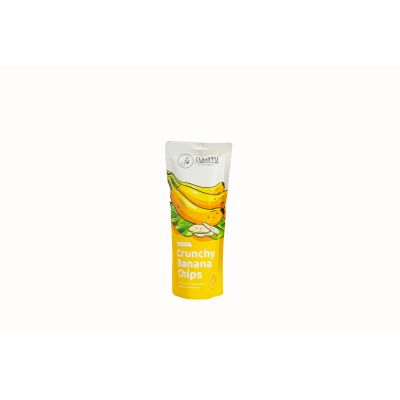 Flyberry Gourmet: Crunchy Banana Chips - Pack of 3 - 60g Each