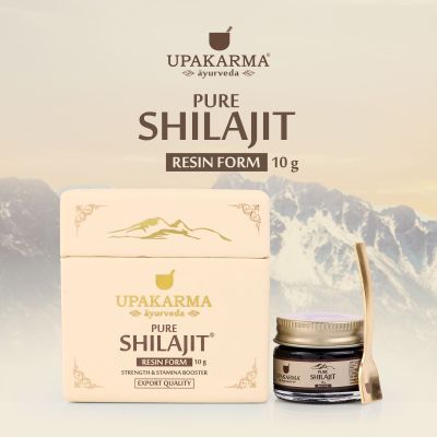UPAKARMA: Ayurveda Pure Shilajit Resin Form - 10gm