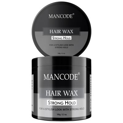 Mancode: Hair Wax Strong Hold Glossy Stylish - 100gm