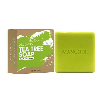 Mancode: Tea Tree Oil Control Soap -125gm