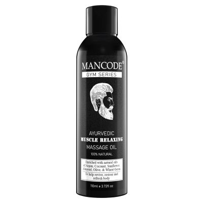 Mancode: Ayurvedic Muscle Relaxing Massage Oil - 110ml