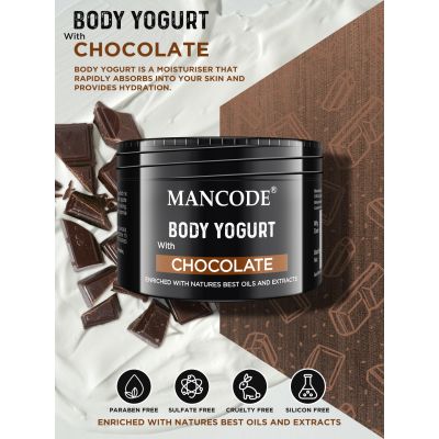 Mancode: Chocolate Body Yogurt Moisturizer - 100gm