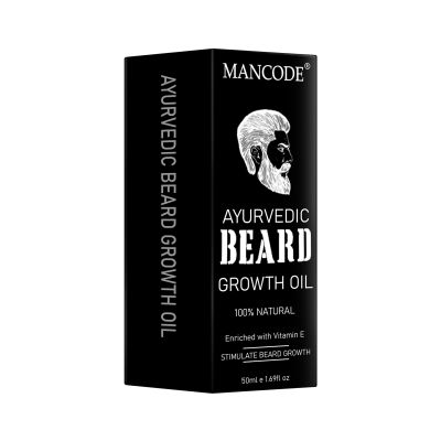 Mancode: Ayurvedic Beard Growth Oil for men - 50ml