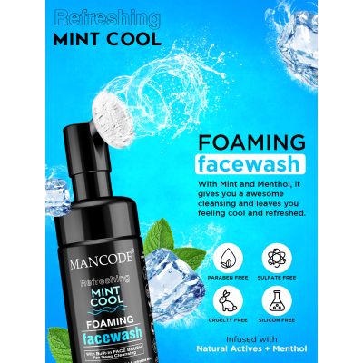 Mancode: Refreshing Mint Cool Facewash - 150ml