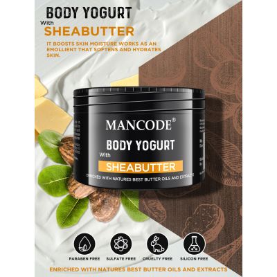 Mancode: Shea Butter Body Yogurt Moisturizer - 100gm