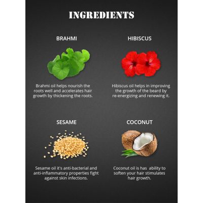 Mancode: Ayurvedic Beard Growth Oil for men - 50ml