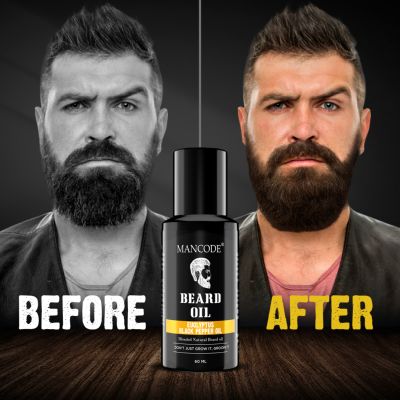 Mancode: Beard Oil - Eucalyptus & Black Pepper - 60ml