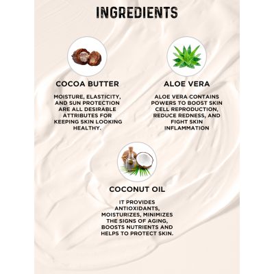 Mancode: Cocoa Butter Body Yogurt Moisturizer - 100gm