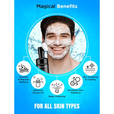 Mancode: Refreshing Mint Cool Facewash - 150ml
