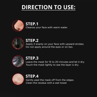 Mancode: Charcoal Peel Off Mask - 100gm