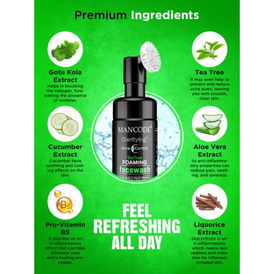 Mancode: Acne Control Tea Tree Facewash - 150ml