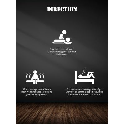 Mancode: Ayurvedic Muscle Relaxing Massage Oil - 110ml