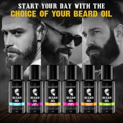 Mancode: Beard Oil - Eucalyptus & Black Pepper - 60ml