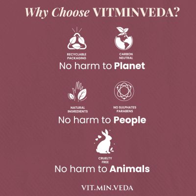 VITMINVEDA: Natural Red Wine Lip Balm - 8 gm