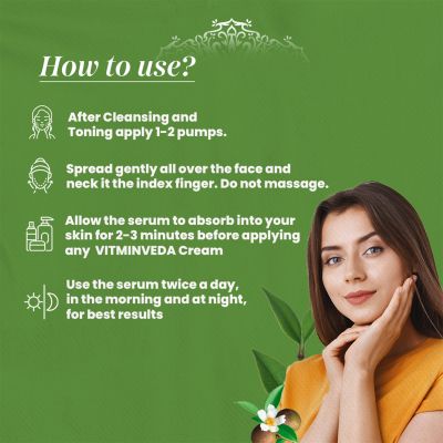 VITMINVEDA: Tea Tree & Salicylic Acid Face Serum for Acne - 30 ml