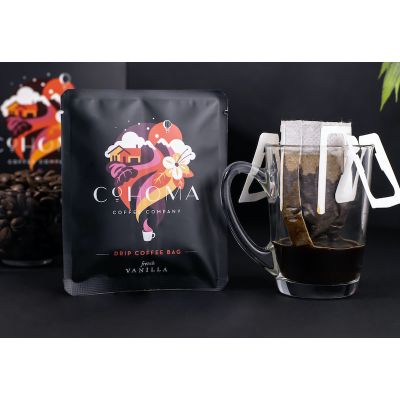 Cohoma Coffee: Natural French Vanilla - Coffee Bags I 10 Pack