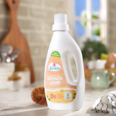 Dr. Octo: Dish Wash Basil And Rosemary Bottle - 500ml