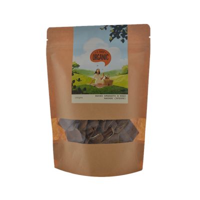 I say organic: Amaranth & Ragi Nachos Spiced - 100g -  Pack of 4