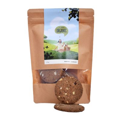 I say organic: Banana Cookies - 125g -  Pack of 3