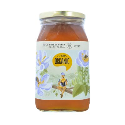 I say organic: Organic Multi-Floral Wild Forest Honey - 500ml