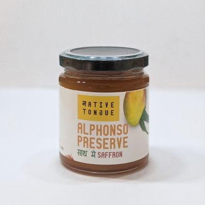 Native Tongue: Alphonso Preserve with Saffron - 200gm
