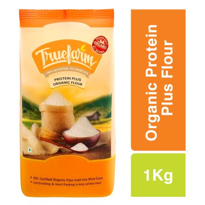 Truefarm: Organic Protein Plus Flour - 1kg - Pack of 2