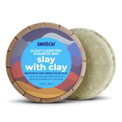 The Switch Fix: Slay with Clay Shampoo Bar - 85gm
