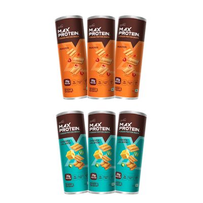 RiteBite Max Protein: Combo of Peri Peri - 360gm & Cheese & Jalapeno - 360gm