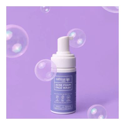 Natural Vibes: Anti Acne Foam Face Wash - 125ml [CLONE]
