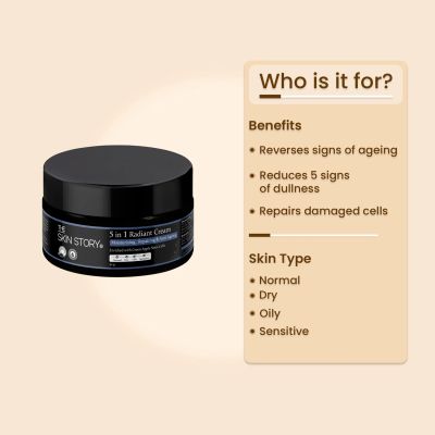 The Skin Story: 5 in 1 Radiant Cream - 50gm