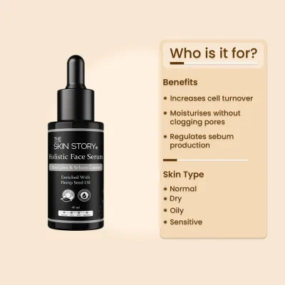 The Skin Story: Holistic Face Serum - 40ml