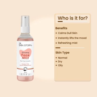 The Skin Story: Ginseng Face Mist - 100ml