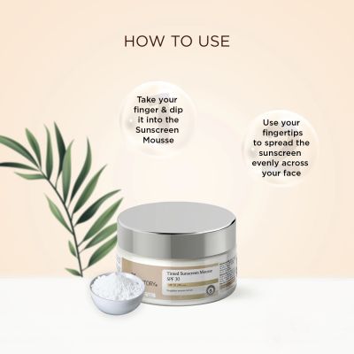 The Skin Story: Tinted Sunscreen Mousse SPF 30 - 40gm